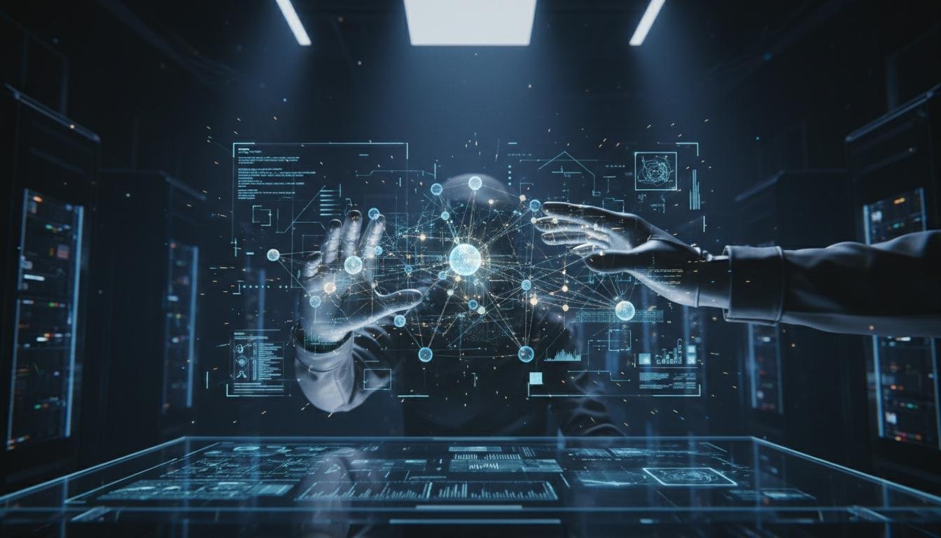 Interfaz holográfica de inteligencia artificial